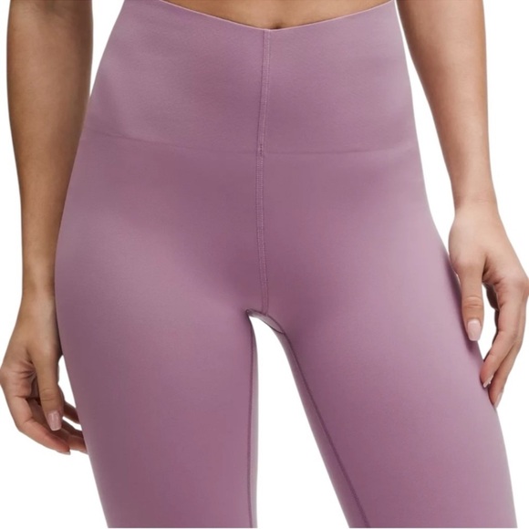 NWT Lululemon Athletica Purple High-Waisted Leggings 4 Glow Up Tights 28” - Picture 1 of 3